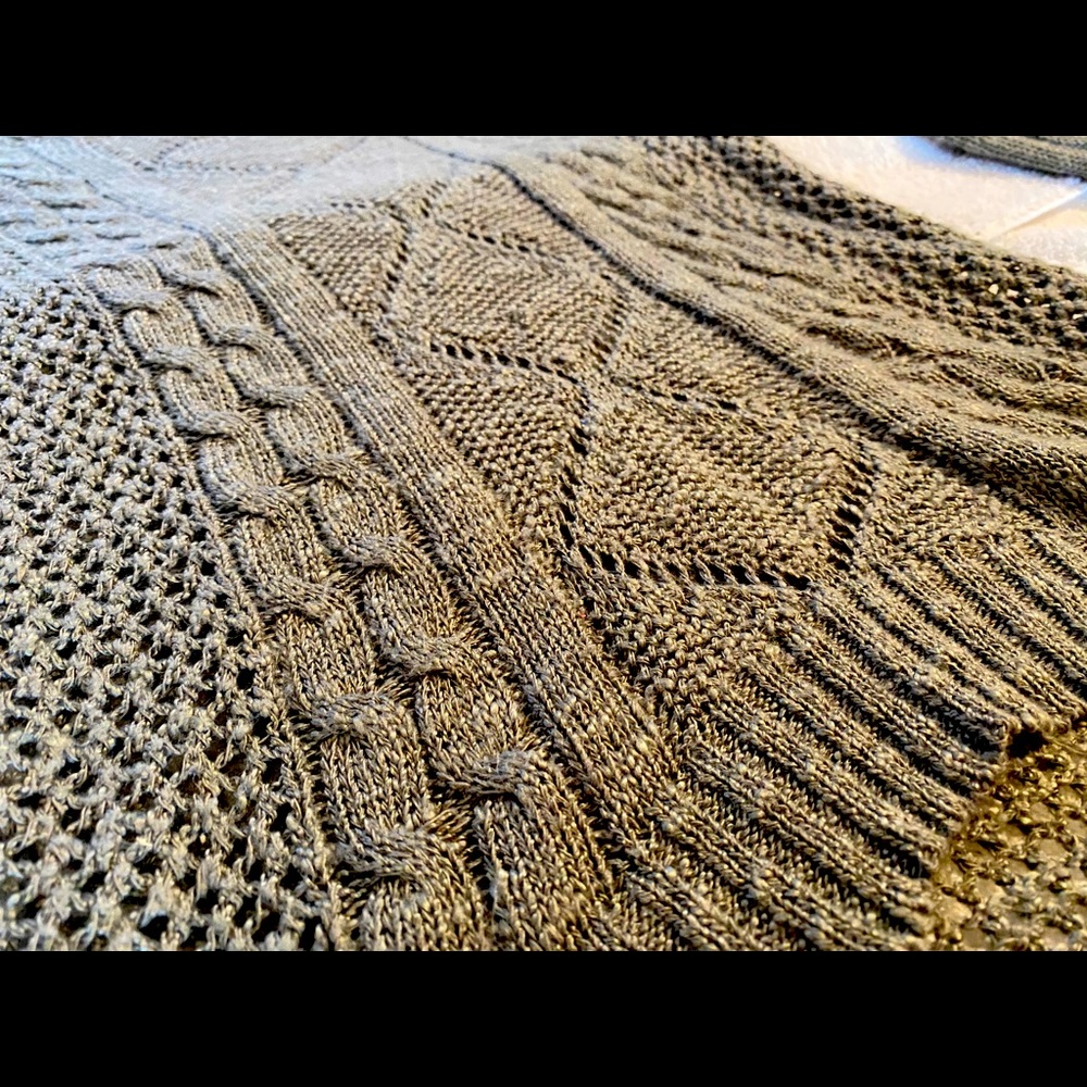 Gray sweater